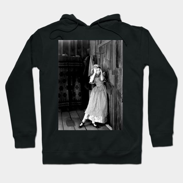 Lillian Gish Freak Out / "The Wind" Hoodie by SILENT SIRENS